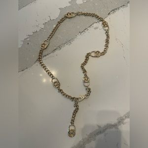 Michael Kors Gold chain - use as belt or an accessory with purse